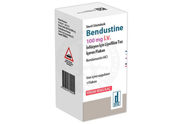 BENDUSTINE 100 MG IV INFUZYON ICIN LIYOFILIZE TOZ ICEREN FLAKON